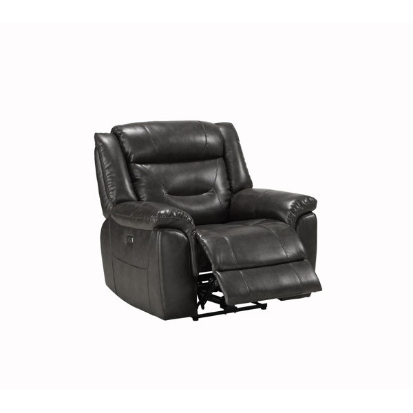 Builddecor Vegan Leather Recliner Wayfair
